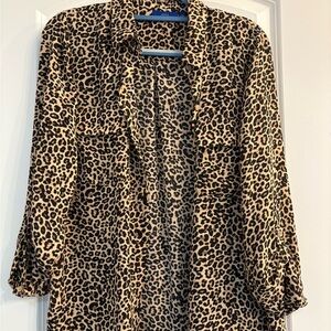 Apt. 9 Animal Print Blouse